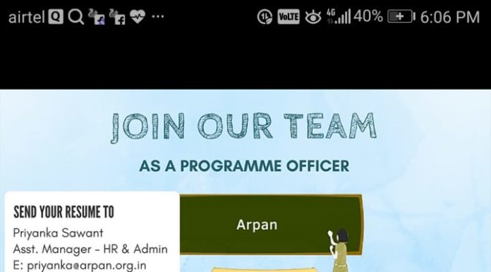 JOB : Required PROGRAM OFFICER in well-known NGO