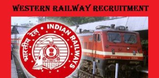 Job : Western Railway Recruitment 2019