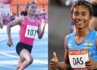 भारताची नवी सुवर्ण कन्या हिमा दासने पटकावले पंधरा दिवसात चौथे सुवर्णपदक