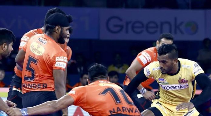 PRO KABADDI : Match 1;: Telagu Titans vs U Mumba:; Match 2: Benguluru Bulls vs Patana Pirates