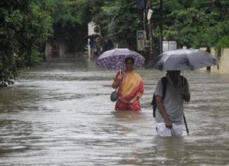 कोल्हापुरात पूरस्थिती, सगळीकडे पाणीच पाणी