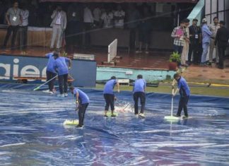 पहिला टी-२० सामना पावसामुळे रद्द