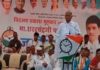 शरद पवार यांची बार्शी मध्ये जोरदार प्रचार सभा