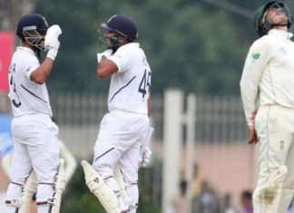 India vs South Africa 3rd Test: Day 1; Once again RoHIT : India 224/3