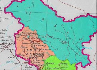 भारताचा नवा नकाशा प्रकाशित