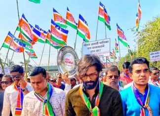 अमित ठाकरे यांच्या नवी मुंबईतील पहिल्या ऐतिहासिक मोर्चाला यश ६,५०० कंत्राटी कामगारांच्या खात्यात पगारातील थकबाकी ९० कोटी रुपये जमा होणार