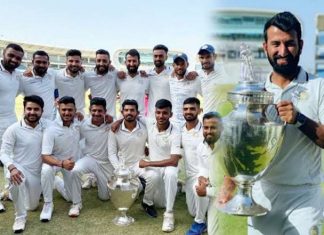 सौराष्ट्र संघ नवीन रणजी विजेता