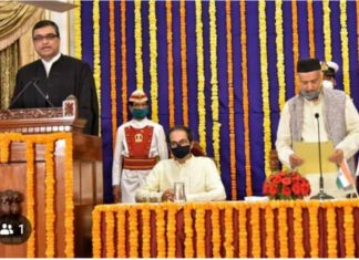 दीपांकर दत्ता मुंबई उच्च न्यायालयाचे मुख्य न्यायमूर्ती ; राज्यपाल कोश्यारी यांनी दिली शपथ