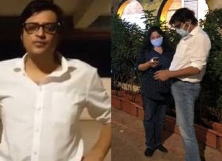 अर्णव गोस्वामी व त्याच्या पत्नीवर अज्ञातांचा हल्ला