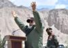 पंतप्रधान नरेन्द्र मोदी यांचा लेह दौरा, चीनला इशारा