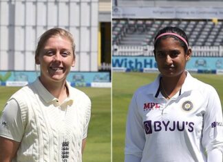 Women Cricket: IND (W) vs ENG (W) 1st Test Day 1: कर्णधार हीथर नाईट आणि टॅमी ब्युमॉन्टची अर्धशतकीय खेळी, इंग्लंडच्या पहिल्या दिवसाअखेर 6 बाद 269 धावा