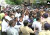 शिवसेना-भाजप कार्यकर्त्यांमध्ये शिवसेना भवन समोर राडा