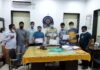 प्रगती फाउंडेशनच्या वतीने संपूर्ण आहार उपक्रम, पोलिसांना एन – ९५ मास्कचे वाटप
