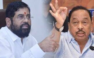 स्वार्थासाठी इकडून तिकडे उड्या मारणे माझ्या रक्तात नाही : एकनाथ शिंदेंचा राणेंना उत्तर