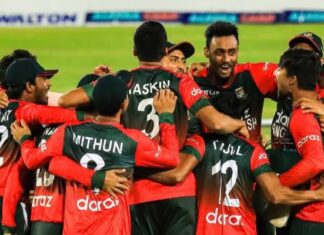 बांगलादेशने इतिहास रचला, पहिल्यांदा ऑस्ट्रेलियाविरुद्ध मालिका जिंकली, सलग 3 टी -20 सामने जिंकले