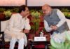 मुख्यमंत्री Uddhav Thackeray आणि केंद्रीय मंत्री Amit Shah यांची भेट