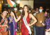 मिस युनिव्हर्स 2021 विजेती Harnaaz Kaur Sandhu चे मुंबईत आगमन