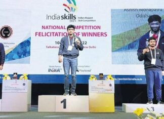 राष्ट्रीय कौशल्य स्पर्धेत महाराष्ट्राचे घवघवीत यश; ८ सुवर्णासह ३० पदकांची कमाई करीत दुसऱ्या क्रमांकावर, ओडिशा राज्य प्रथम क्रमांक