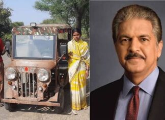 आनंद महिंद्रा यांनी शब्द पाळला; दत्तात्रय लोहारांना बोलेरो कार भेट