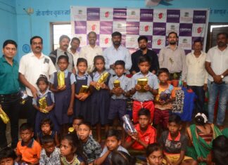 प्रगती फौंडेशनच्या “प्रोजेक्ट दिशा” अंतर्गत आणि B4U च्या सौजन्याने दुर्गम भागातील शाळांना सोलार पॅनल आणि स्वच्छ पिण्याचे पाणी उपलब्ध