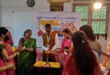 रिक्रियेशन क्लब ऑफ वुमन आयोजित “भव्य महिला उद्योजक बाजारपेठ “चे उद्घाटन