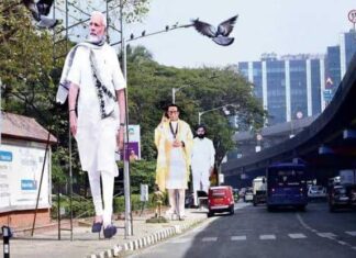 पंतप्रधान नरेंद्र मोदी यांच्या स्वागतासाठी मुंबई सज्ज
